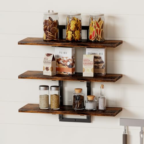 Floating Shelves for Kitchen, Bathroom, Living Room, Bedroom