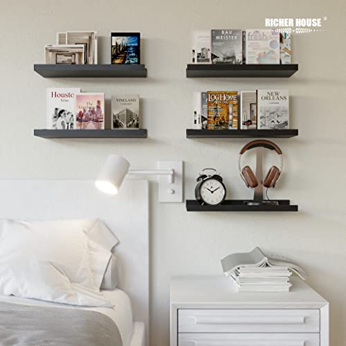 Elegant Black Wall Shelves for Home Decor