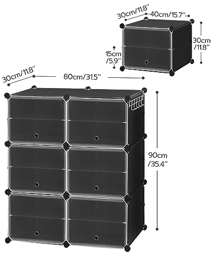 Shoe Organizer with Doors for 24 Pairs of Shoes: Ideal for Closet, Bedroom, Entryway, Hallway